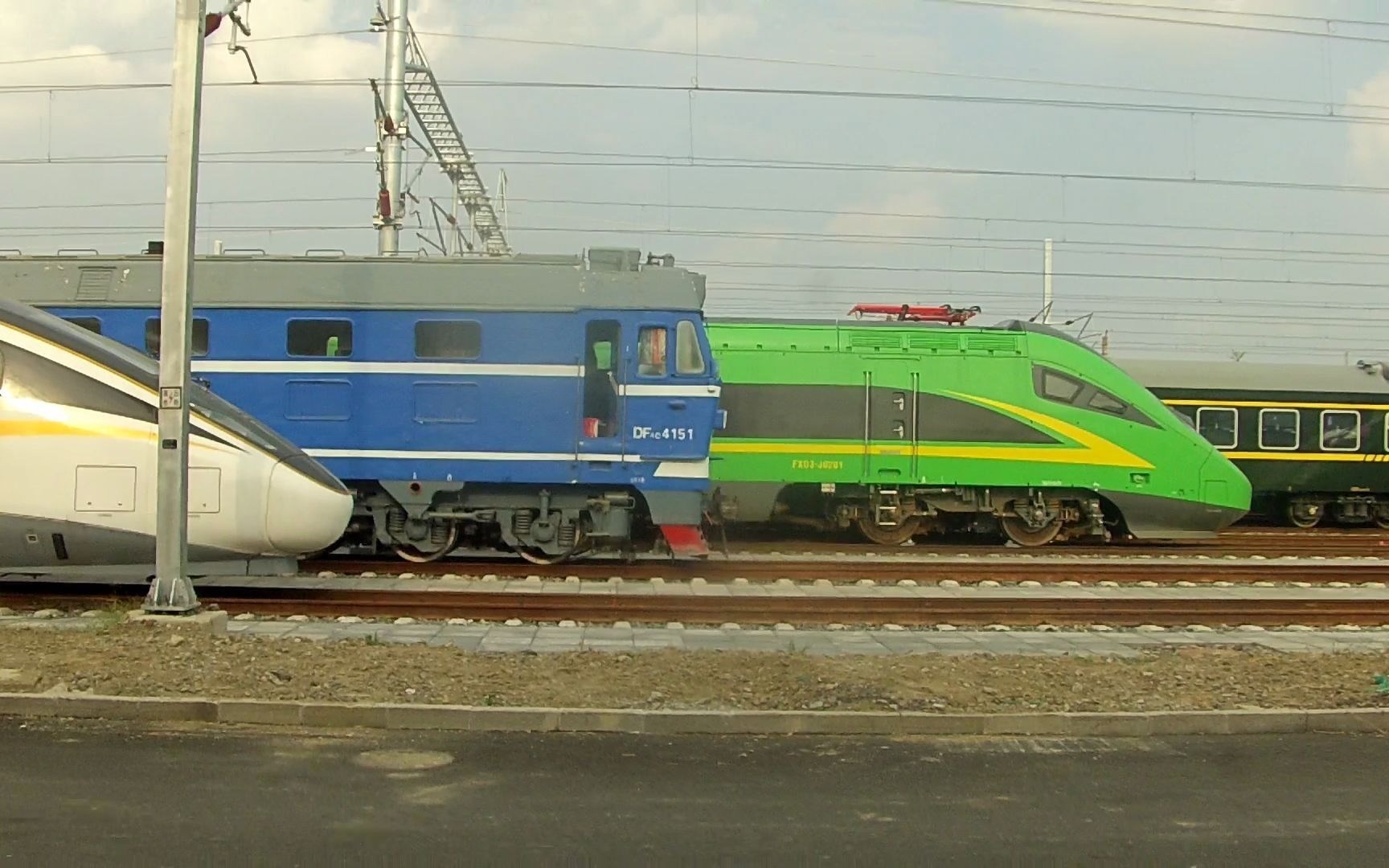 北京环铁 df4c 4151机车调车作业_哔哩哔哩 (゜-゜)つロ 干杯~-bili