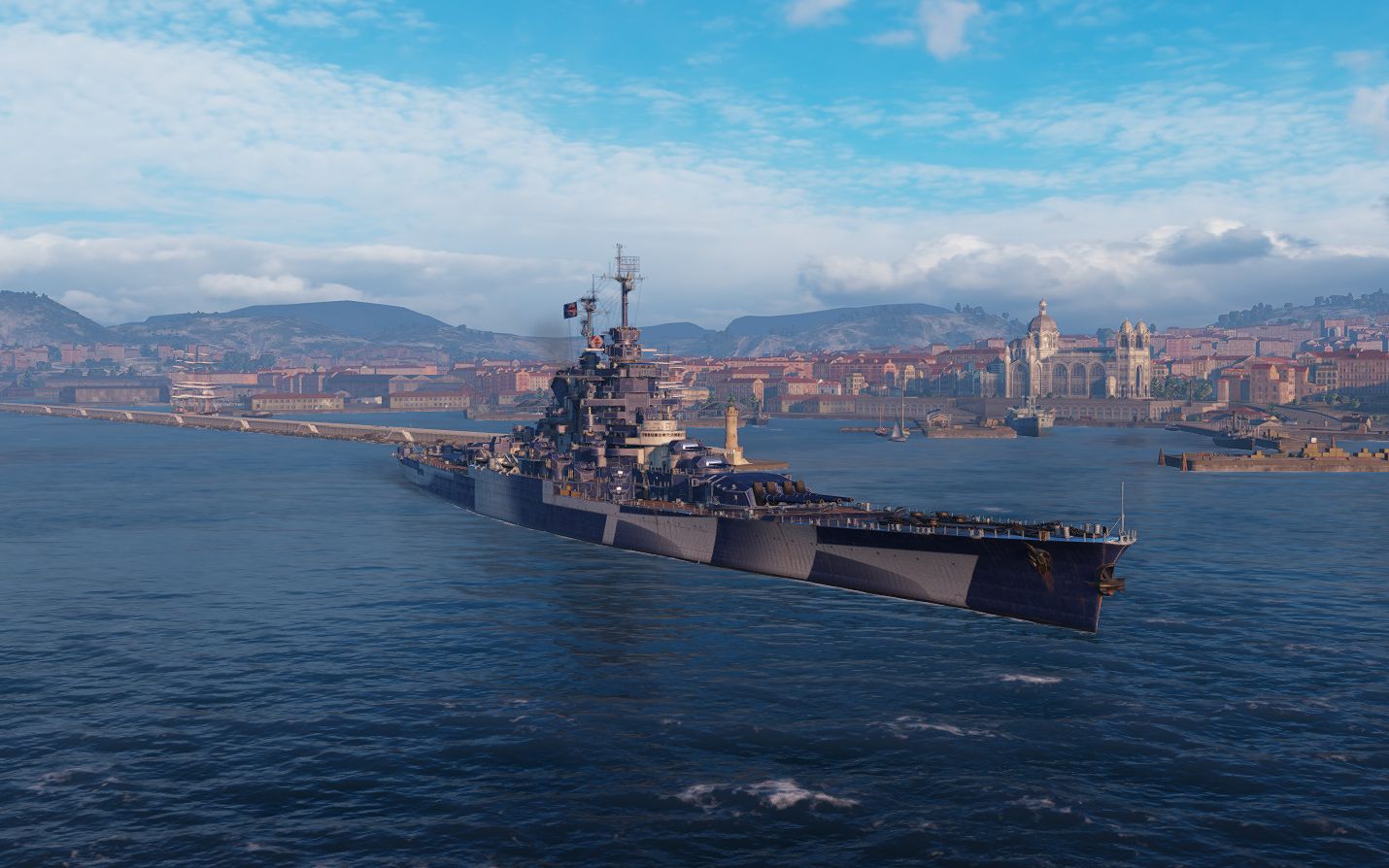 【战舰世界】共和国:这一局折阳寿折的有点厉害了._哔哩哔哩_bilibili