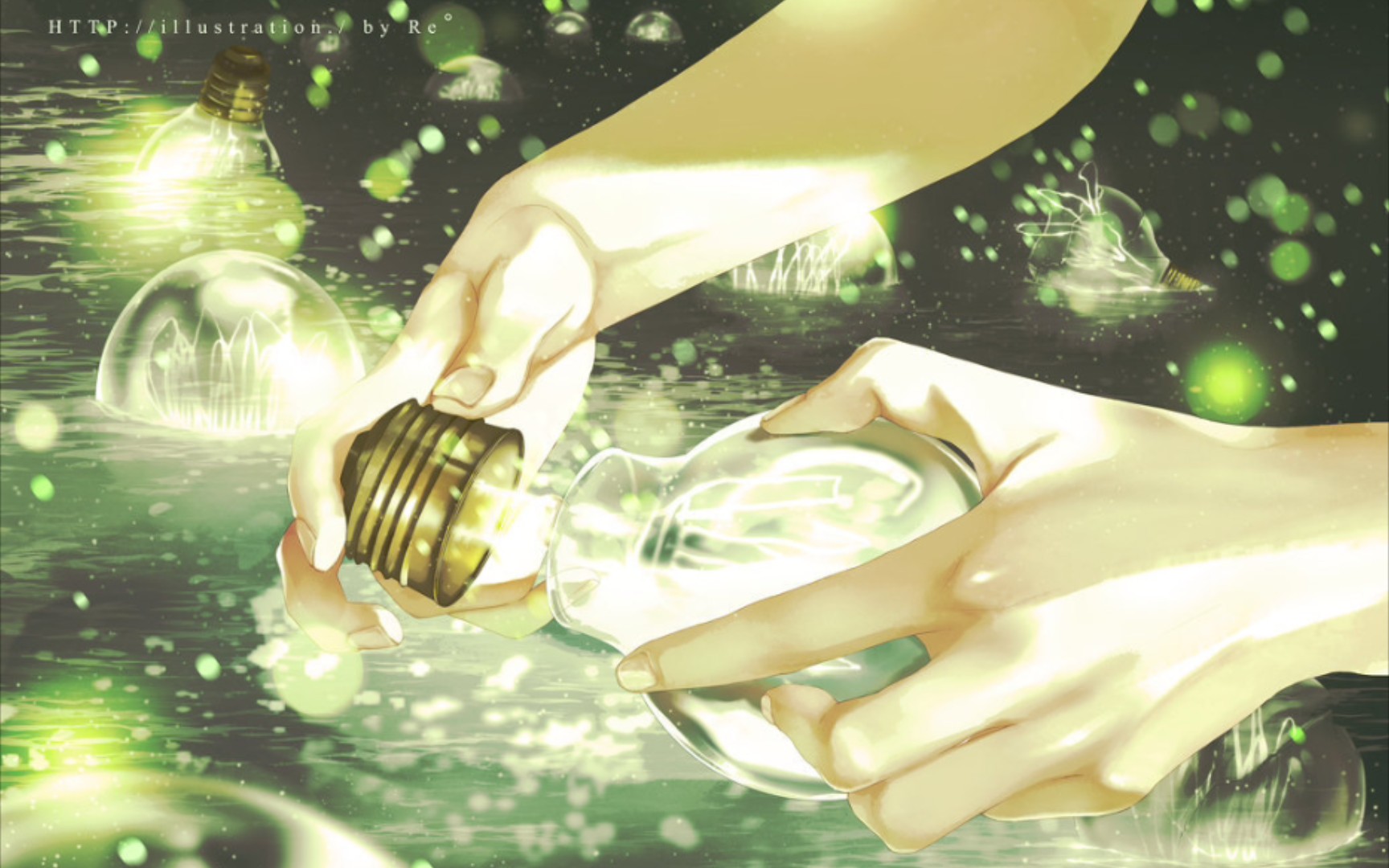 『绝美』插画师re°作品欣赏