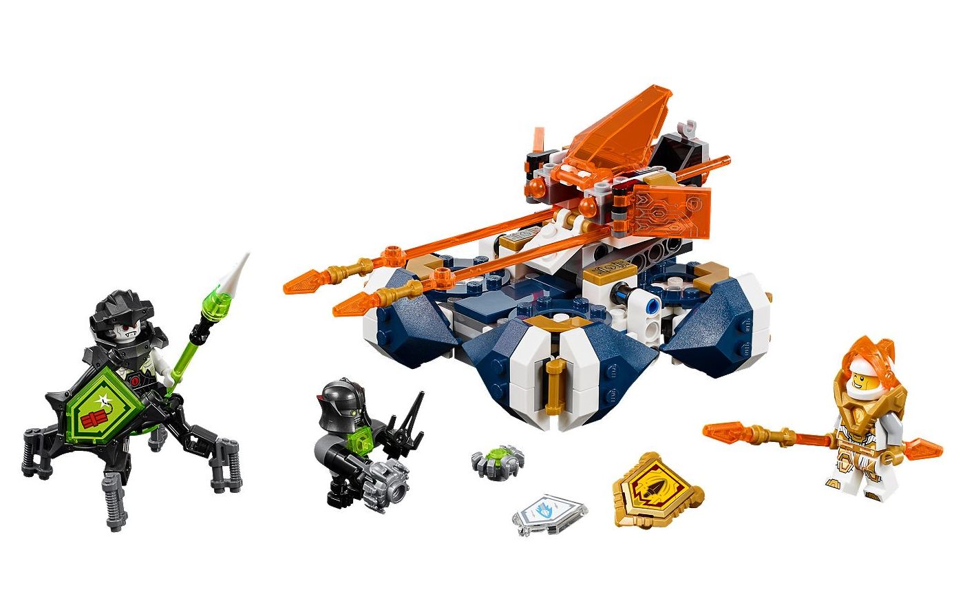 乐高lego 72001 未来骑士团 兰斯的旋转长枪战车 2018速拼评测_哔哩