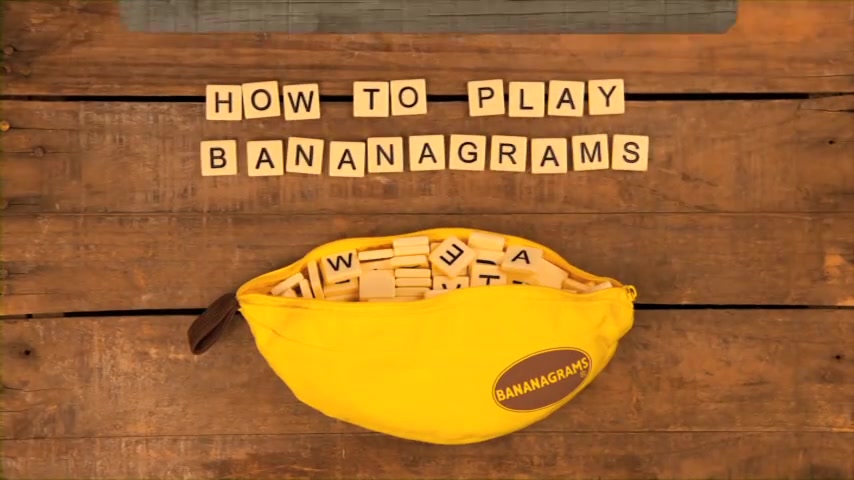 香蕉英文字母拼写游戏教程 Bananagrams Instructional Video哔哩哔哩bilibili