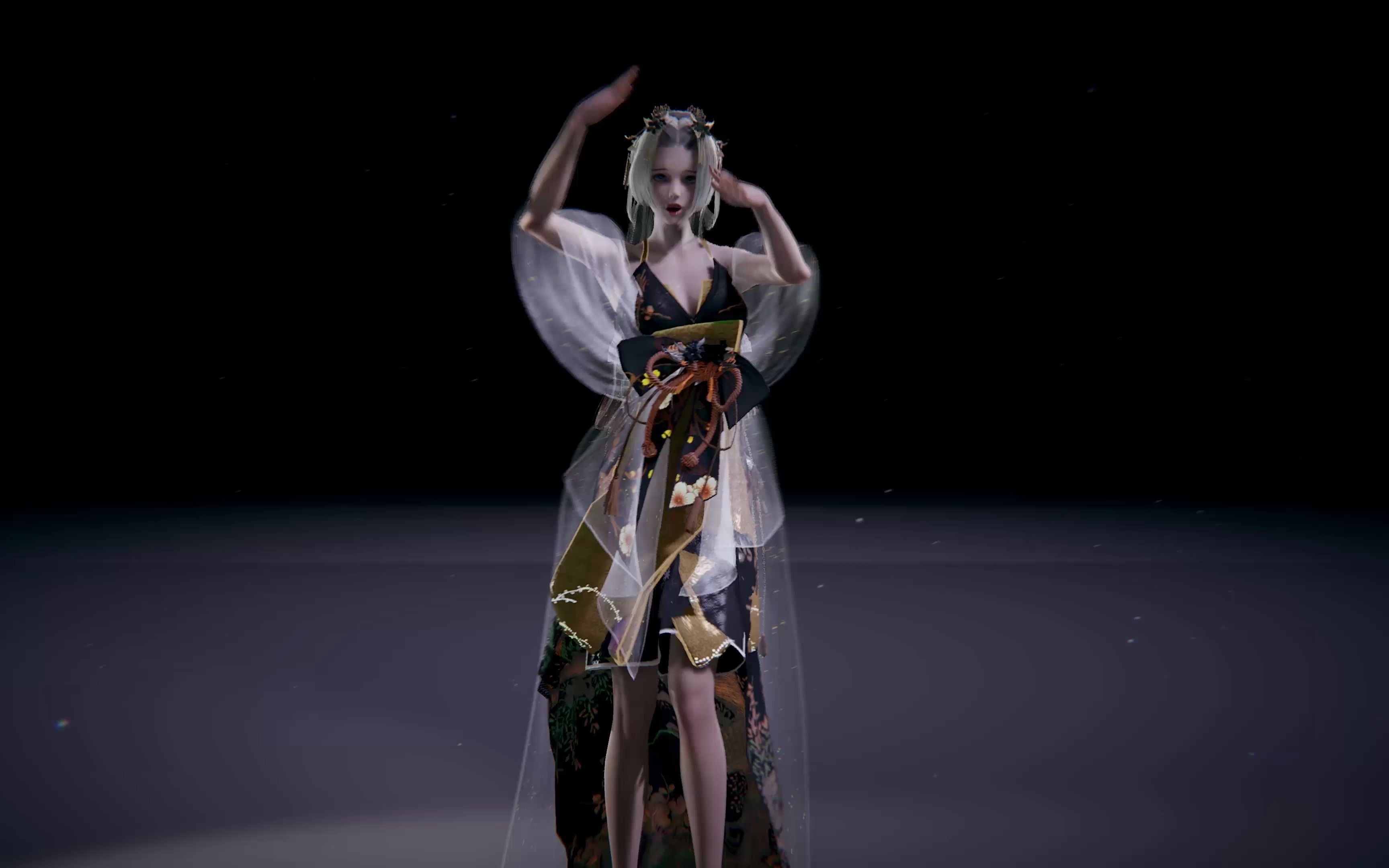 活动作品ai少女mmdd桃花笑古风美丽至极