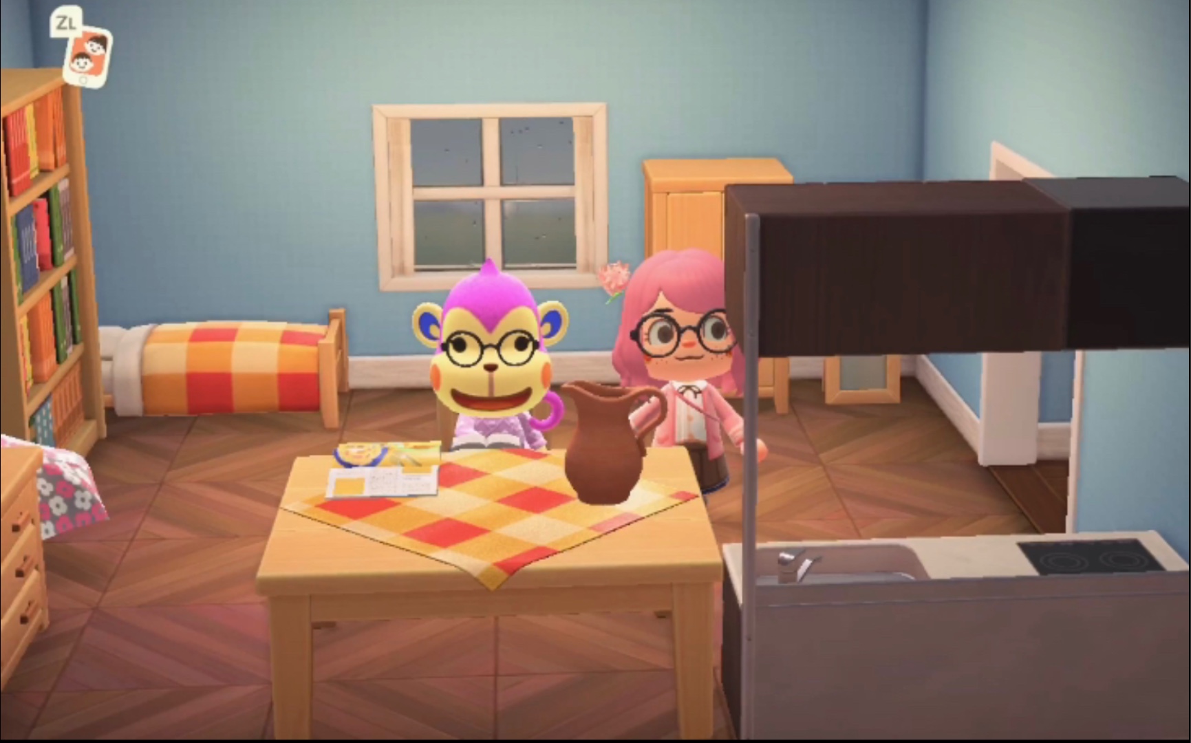 动森  第一个从无人岛带回岛的超有缘七七再见啦