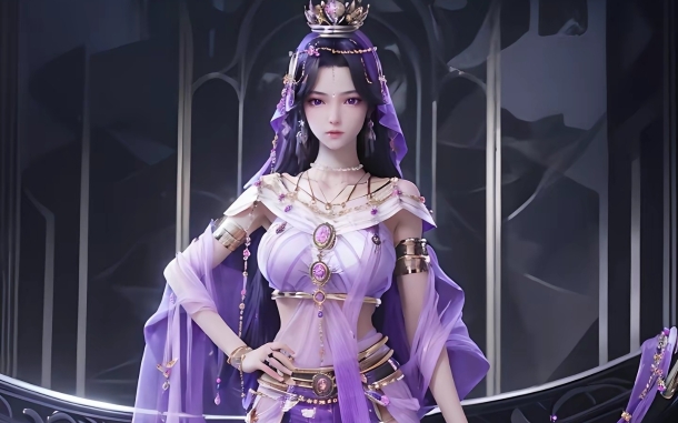 【4k国漫女神】月魔公主