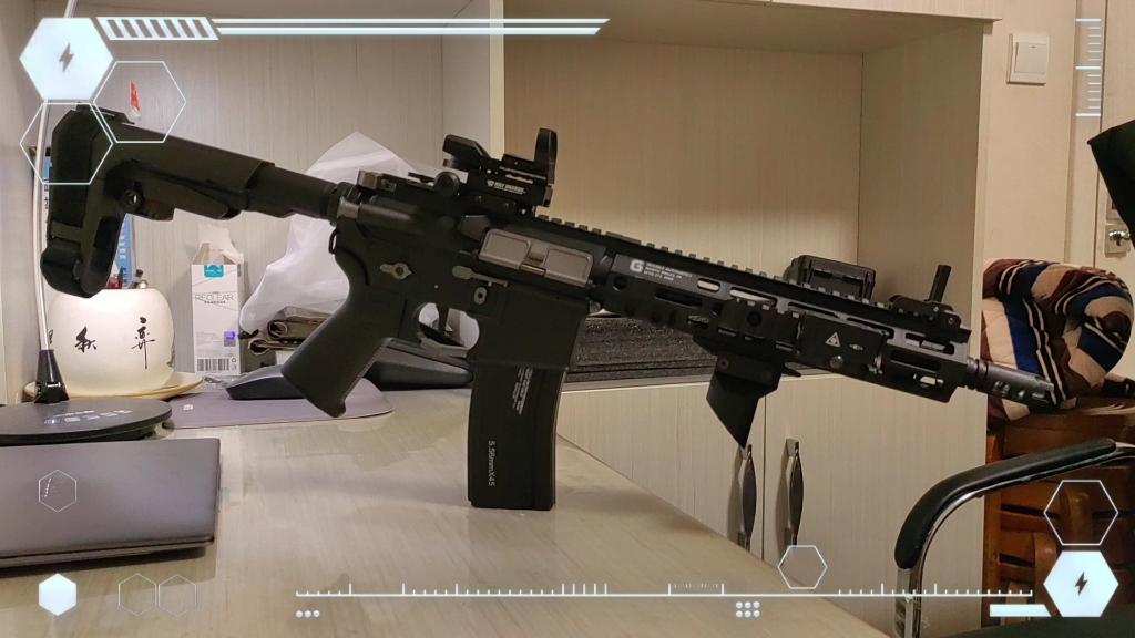 刚到手的博涵ar16,不错(≧63≦)