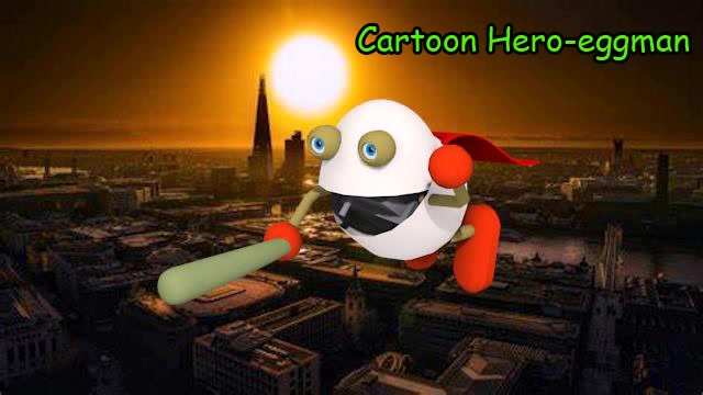 [图]卡通英雄cartoonHero3D动画 cartoon eggman