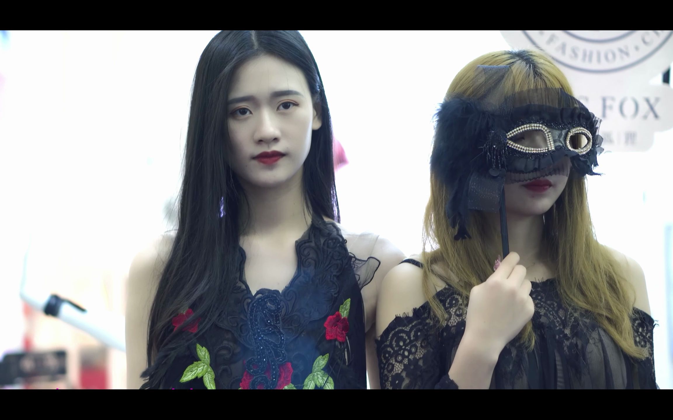 4k 深圳内衣展 夜色狐狸 性感美女模特秀场