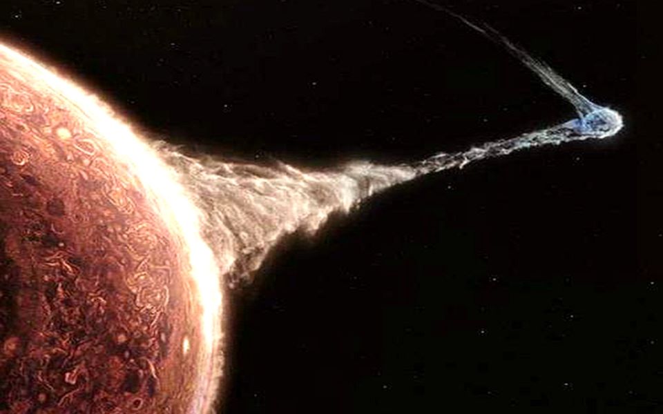 电脑模拟《流浪地球》木星撕碎地球全过程!