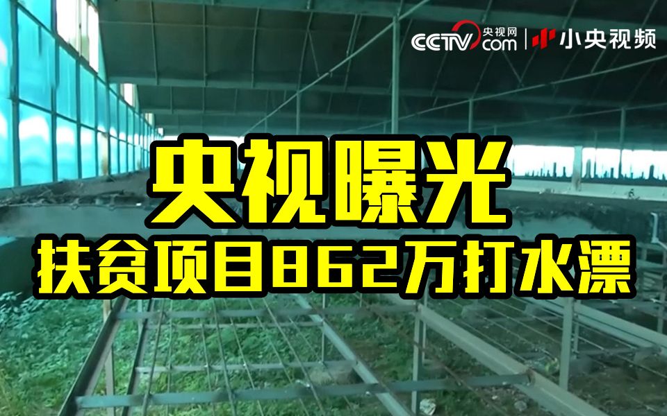 国务院督查组曝光:扶贫农业园荒废5年 862万资金打水漂哔哩哔哩bilibili