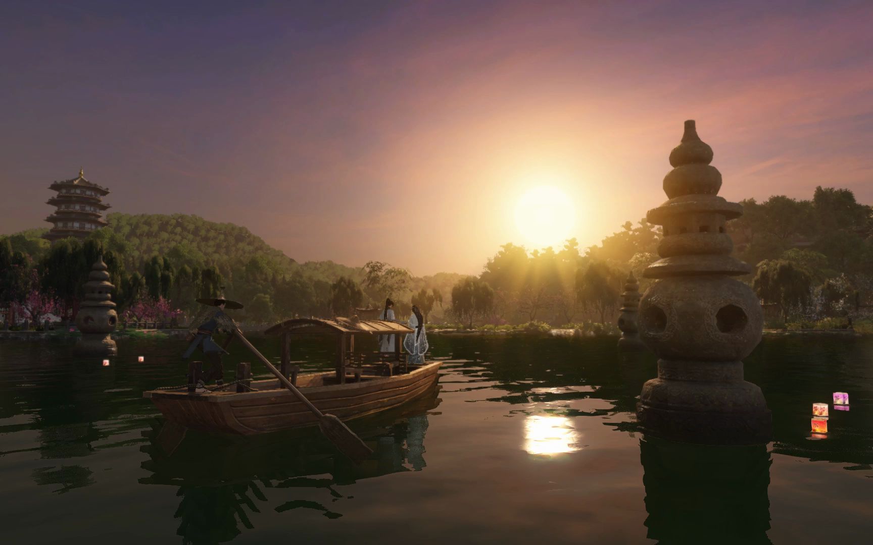 【逆水寒ol】叶问舟cg动画回顾·三潭映月_网络游戏热门视频