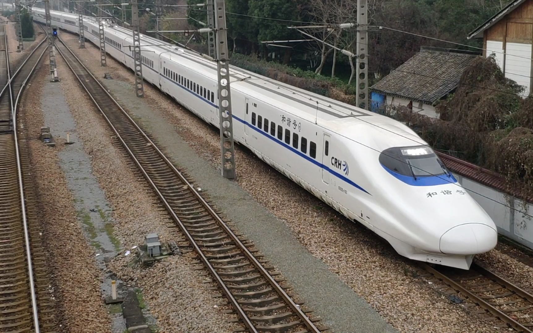 【中国铁路】d2188次 crh2b-4103[沪昆绕行线][金衙庄天桥]【2019.1.