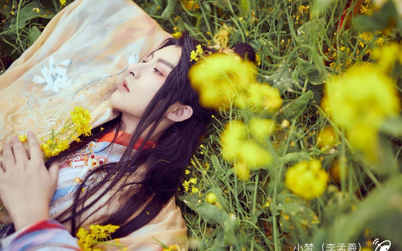 【coser小梦】地里的油菜花成精了!