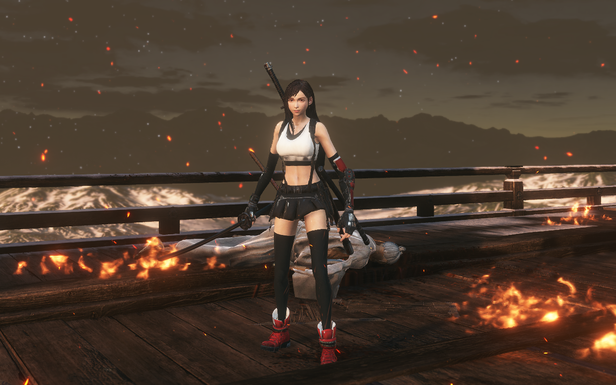 【只狼】 蒂法mod 用最简洁的方式击败老年苇名一心