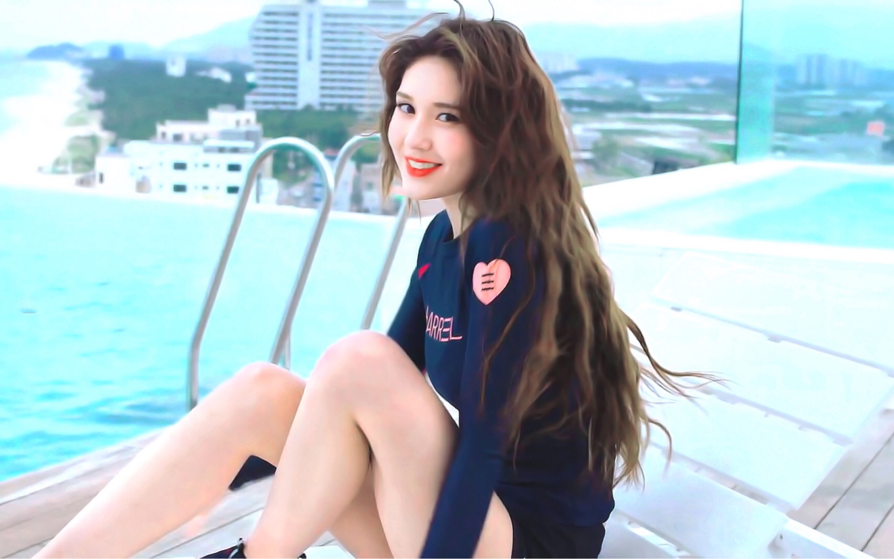 【somi全昭弥】barrel代言 水上运动 和somi一起冲浪