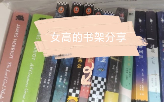 【小众书籍推荐】高中生的书架分享my book shelf tour哔哩哔哩bilibili