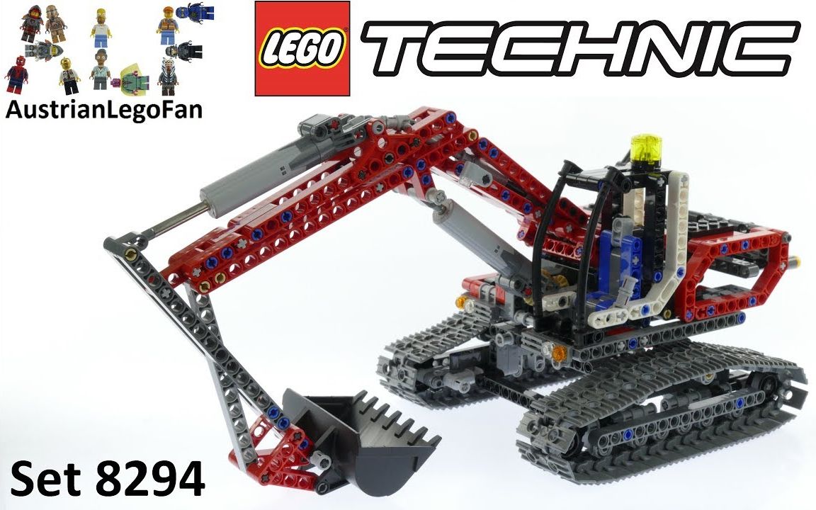 乐高8294机械组挖掘机