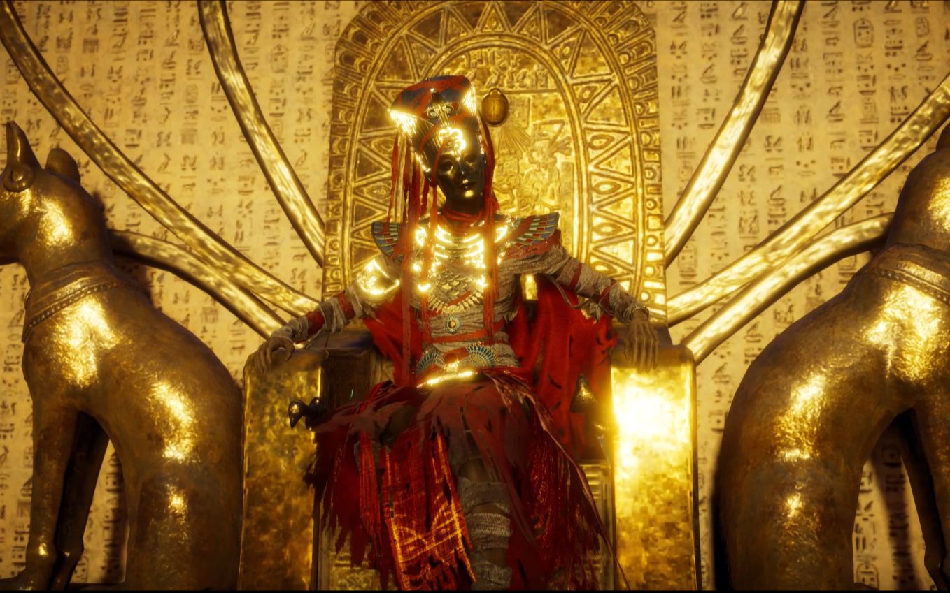 【刺客信条·起源】纳芙蒂蒂(如果没记错的话这是我的入坑角色)