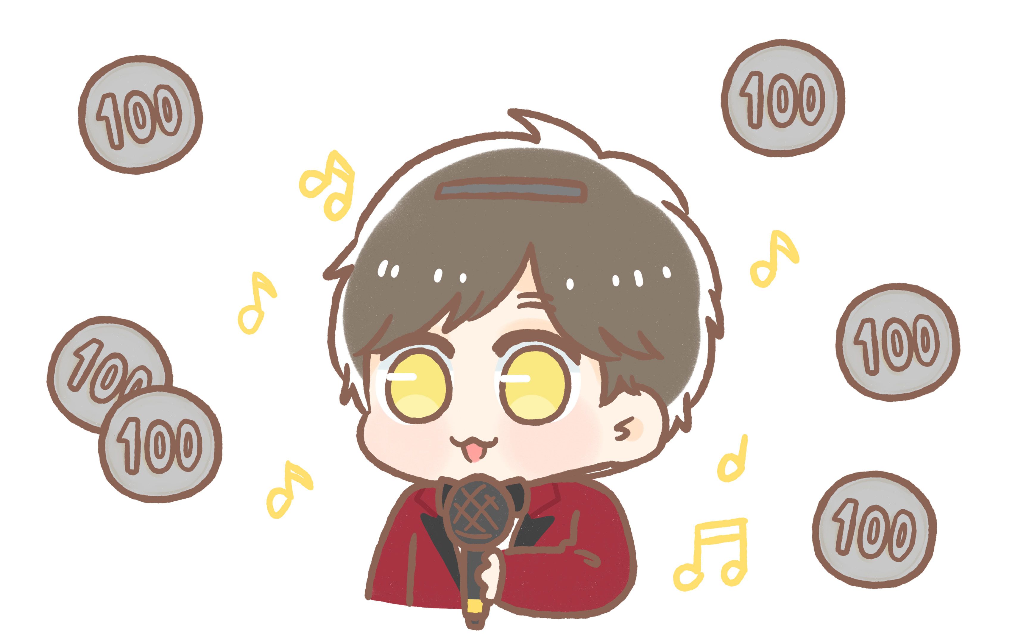 二宫和也当机了要投钱钱才能唱歌x