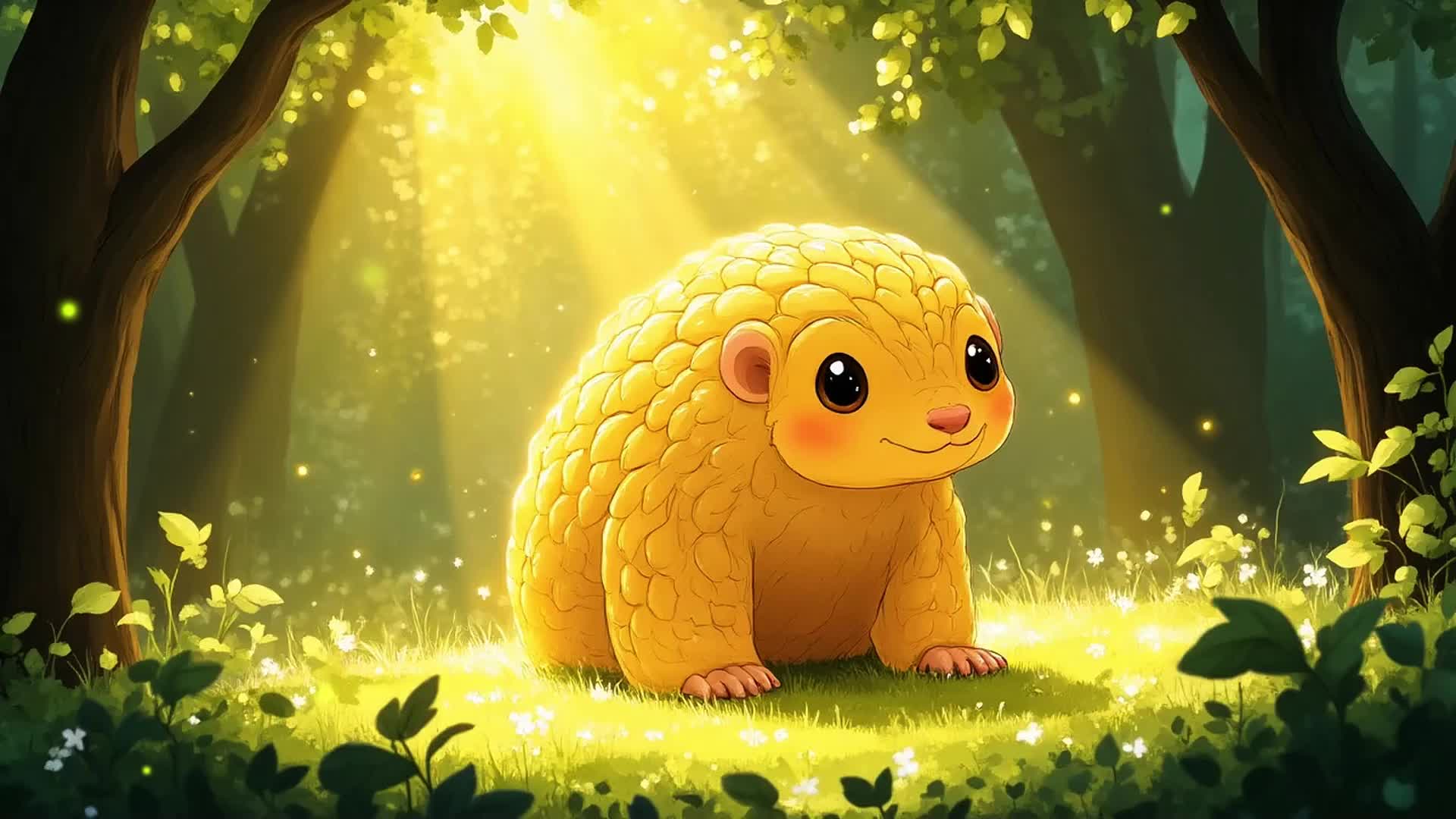 原创|儿童故事绘本《森林守护者穿山甲》