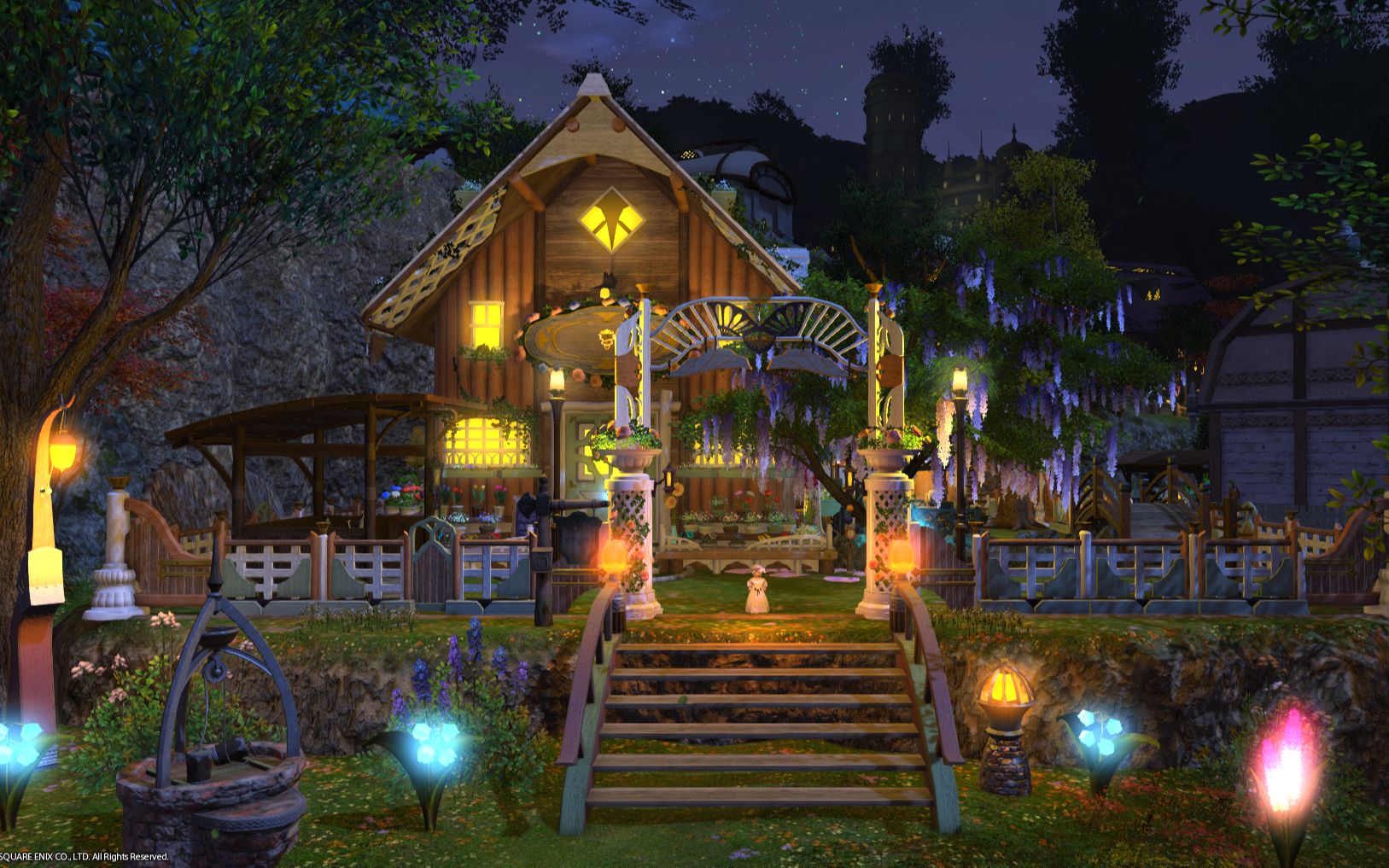 【ff14】s房森系庭院装修