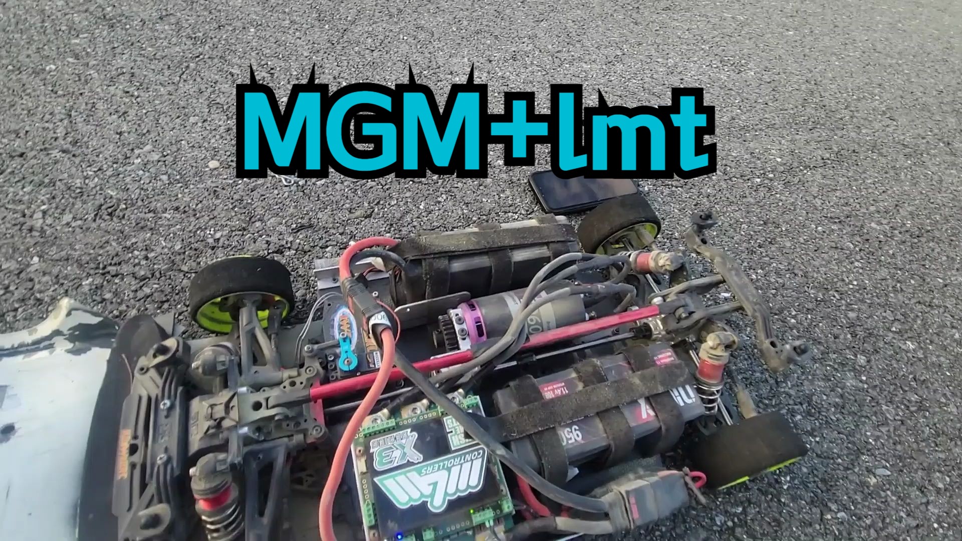 MGM+lmt套装下的14S ARRMA Limitless (F1) GT哔哩哔哩bilibili