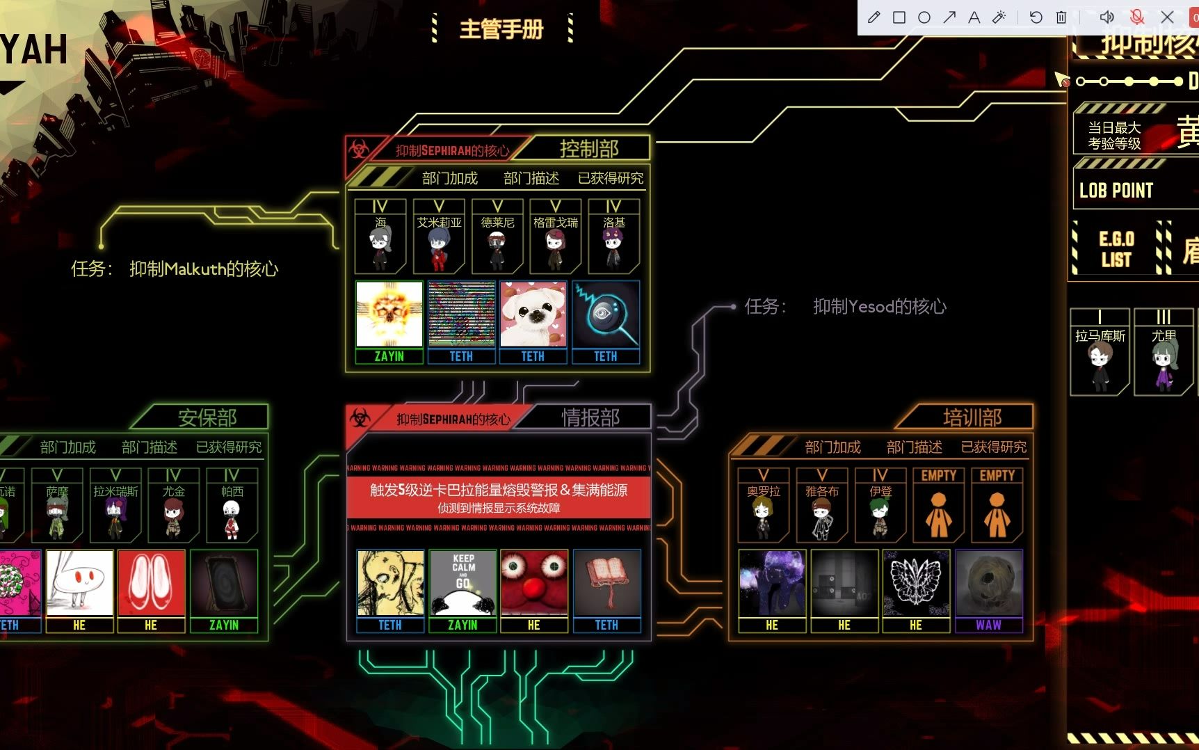 脑叶公司情报部核心抑制