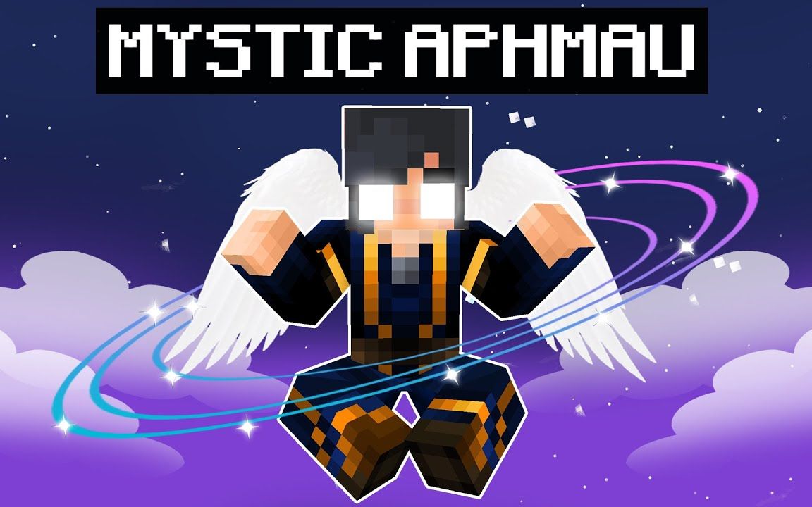 [图]【Aphmau】番外篇，APHMAU在Minecraf t中成为神秘的云朵-模仿故事（Ein，Aaron，KC GIRL）