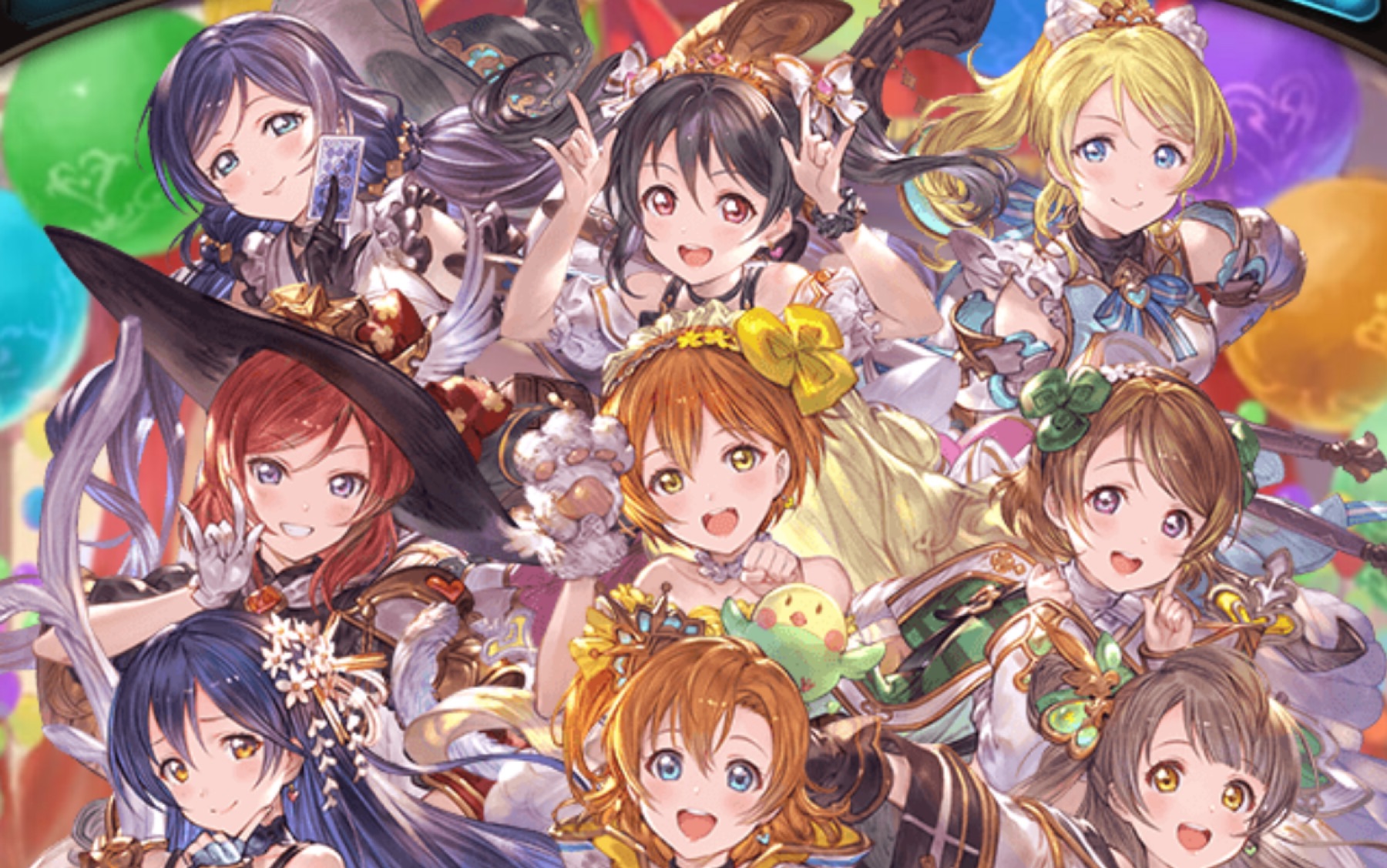 碧蓝幻想love live三年生联动个人纪念