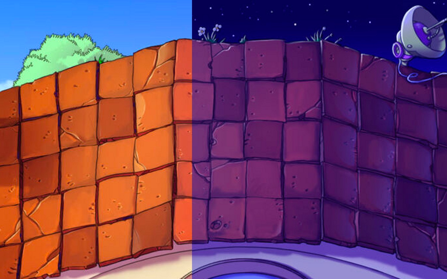 【pvz背景音乐solo】昼夜的屋顶与夜晚草地的旋律_哔哩哔哩_bilibili
