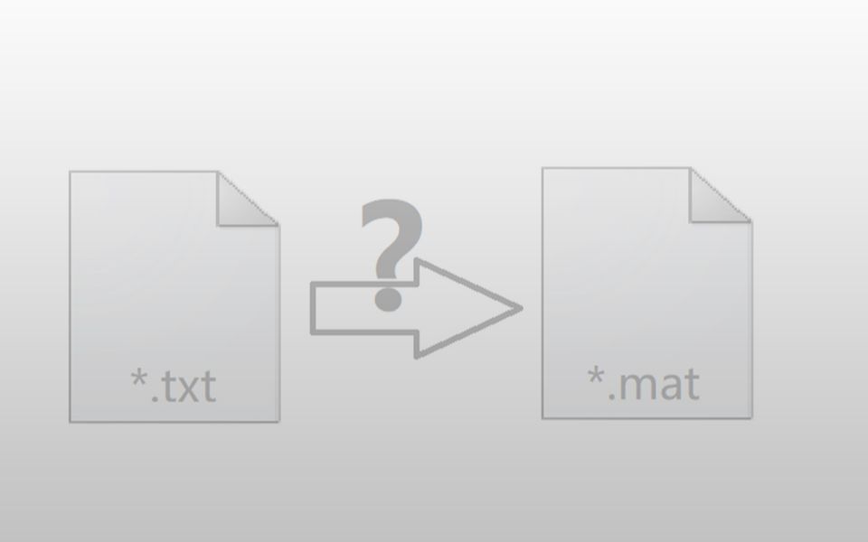 如何将txt文件转换为matlab可用的mat文件哔哩哔哩bilibili