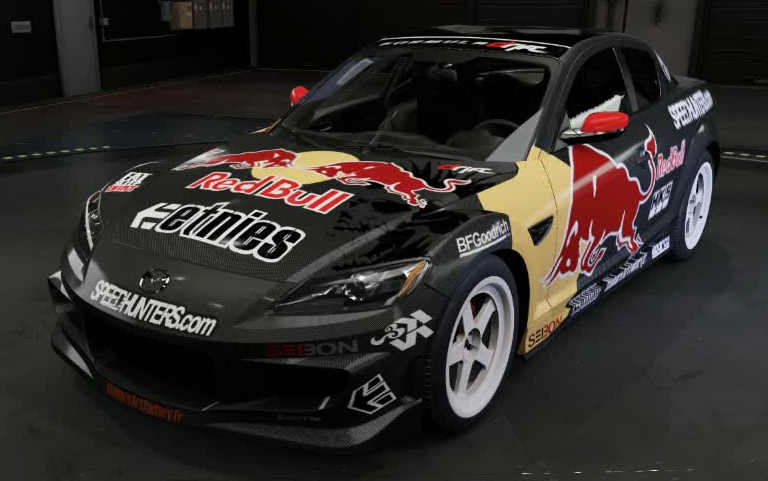 【马自达】rx8漂移 极限竞速7飘移 日系车 头文字d 2011 mazda rx-8