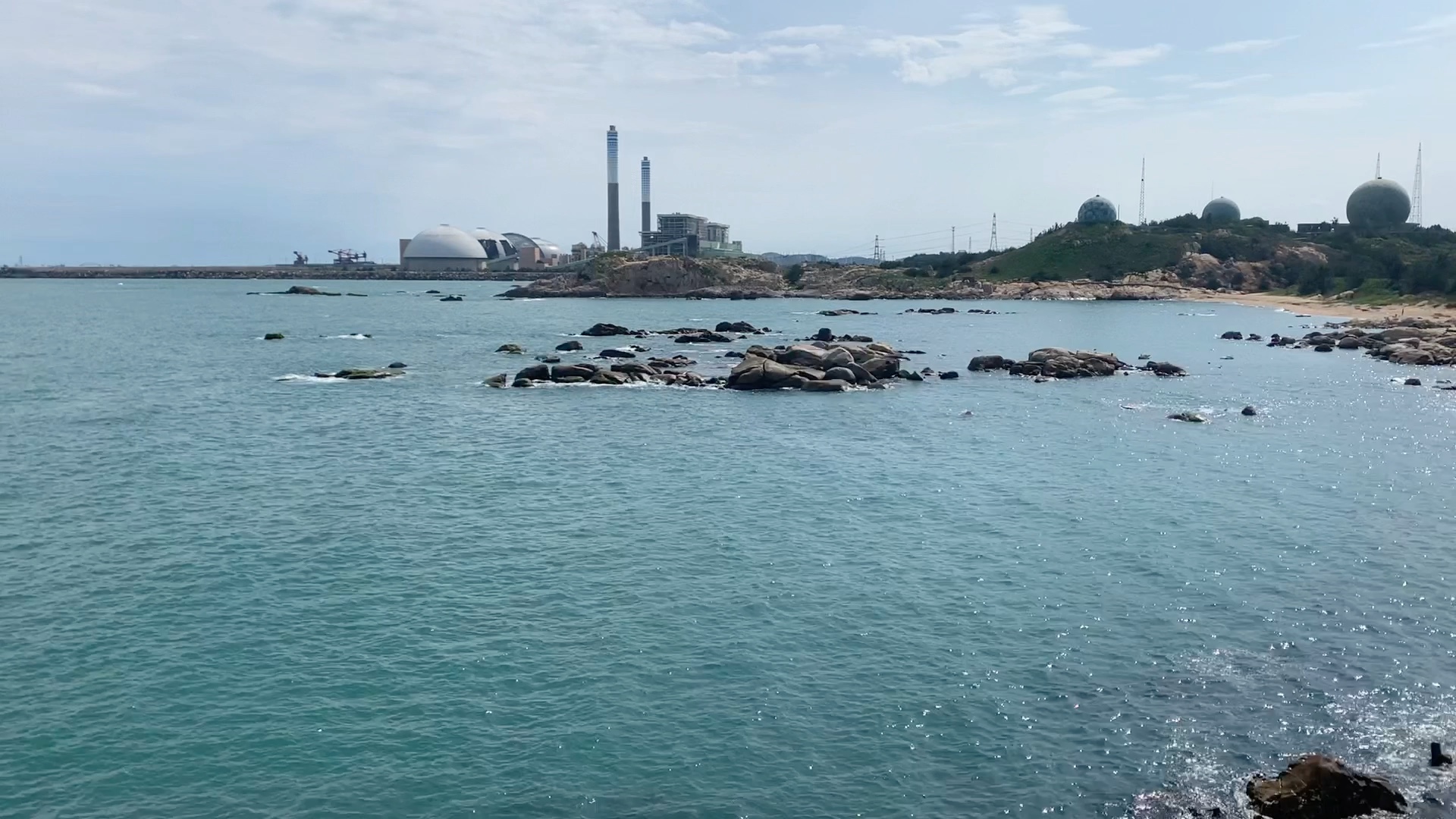 广东省惠来县靖海客鸟尾海边