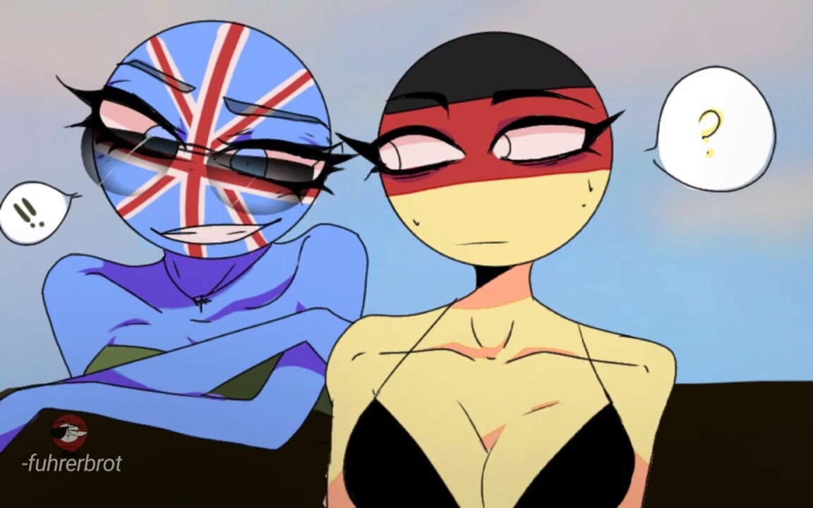 [图]I think Russia likes you (countryhumans animatic) （含俄德）