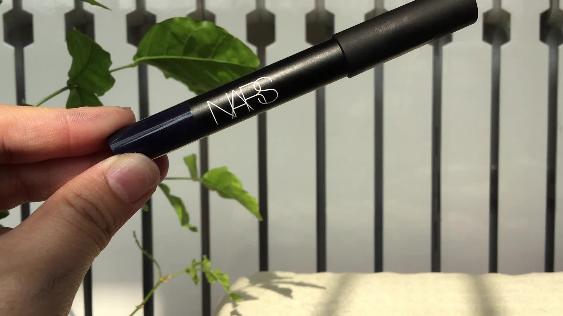 nars唇笔unspoken蓝色口红narskirat紫色口红口蓝口紫非日常色