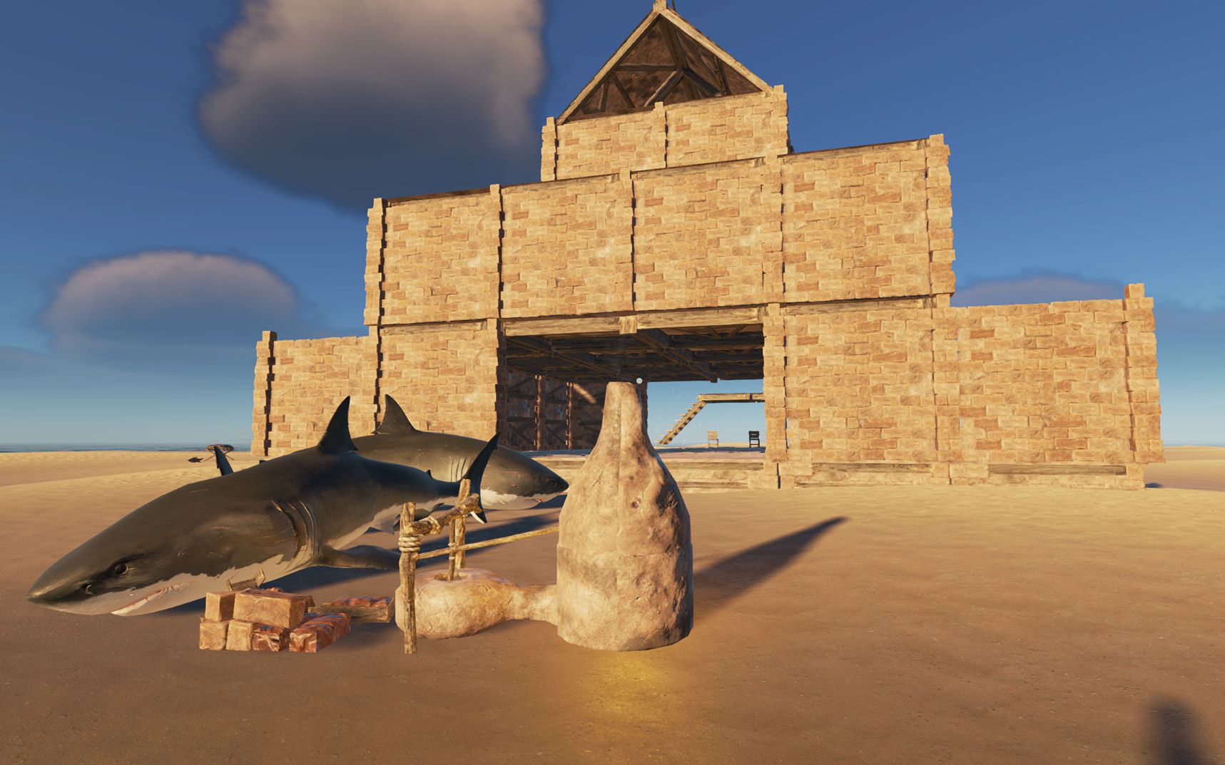 荒岛求生32:我建造了一个城堡,霸气侧漏