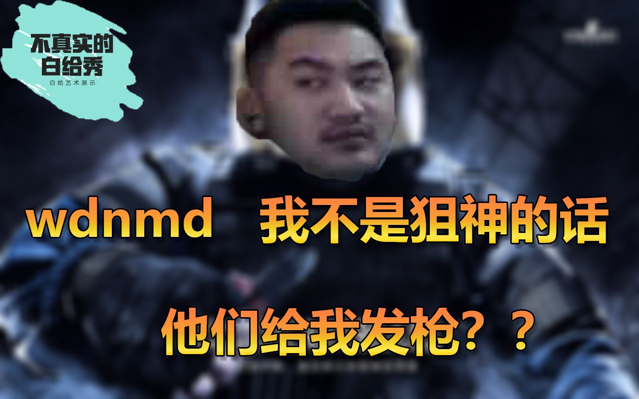 csgo茄子:wdnmd,我不是狙神的话,他们把把给我发zhu?