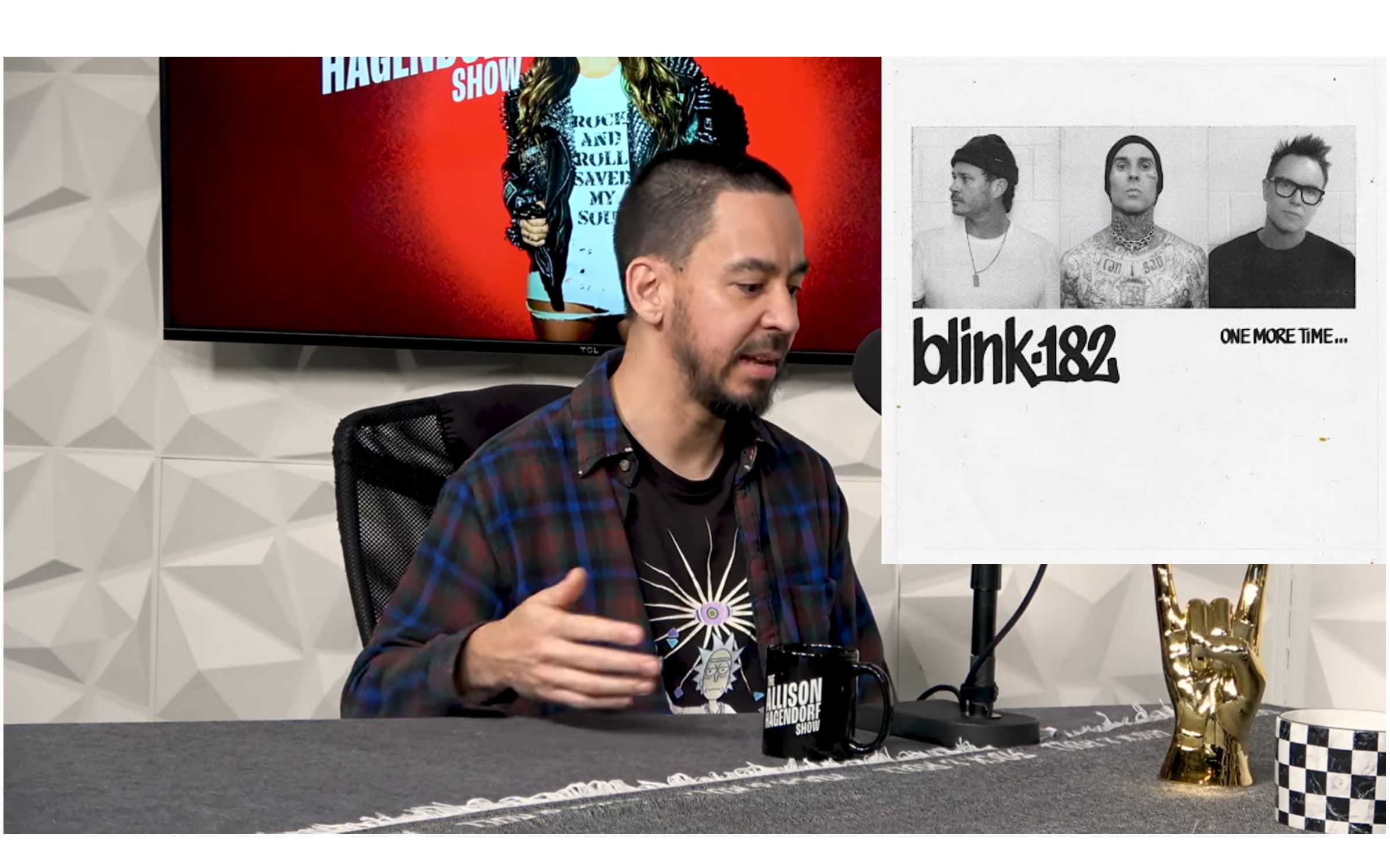 【林肯公园丨blink-182】mike shinoda希望one more time这首歌是他写