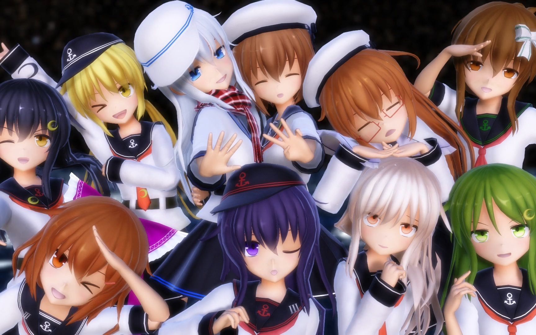 【mmd舰c】エボシ式第六驱逐队99睦月型「天象仪的真相」