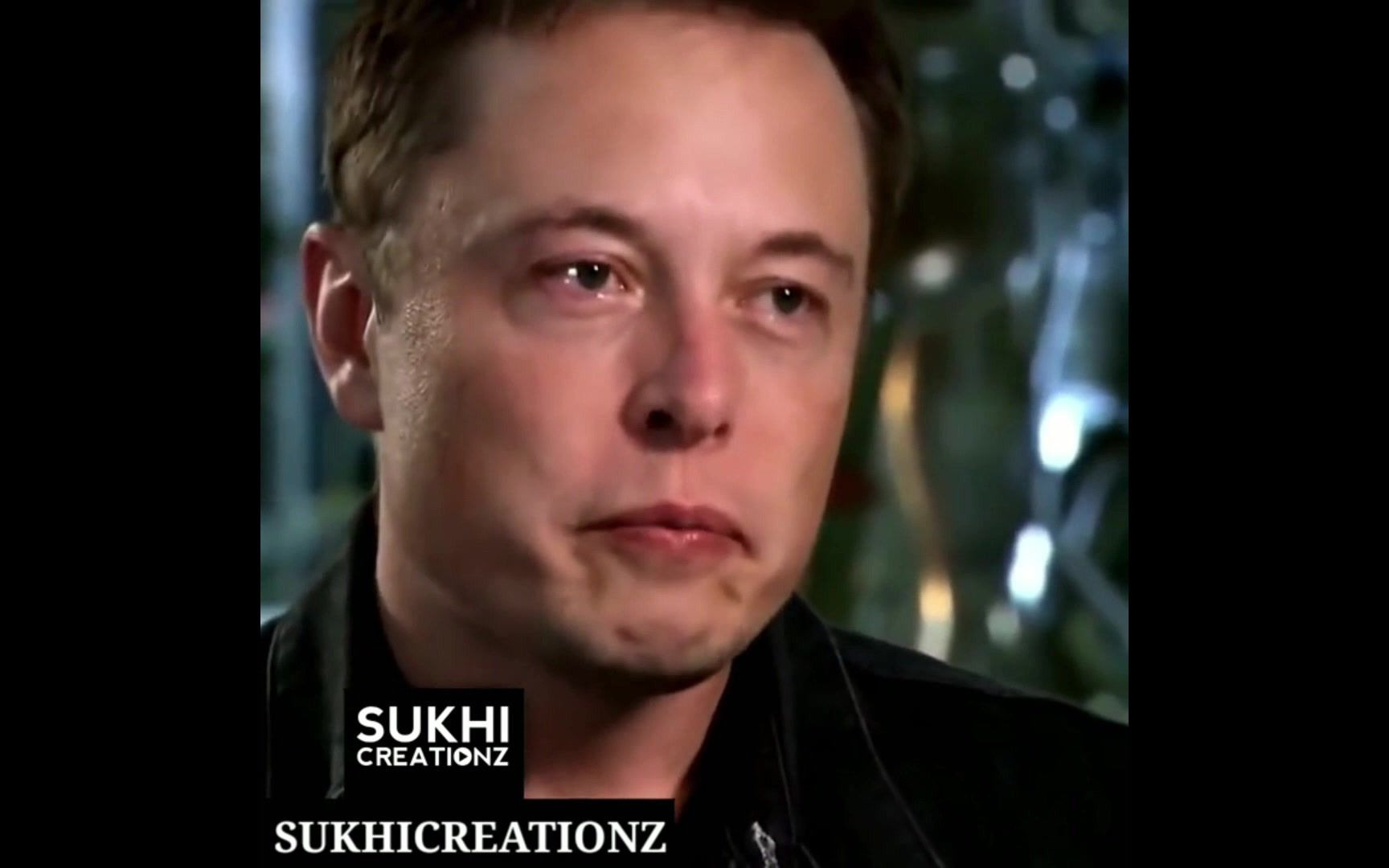 特斯拉老板马斯克哭了!在强大的男人内心都是柔软的