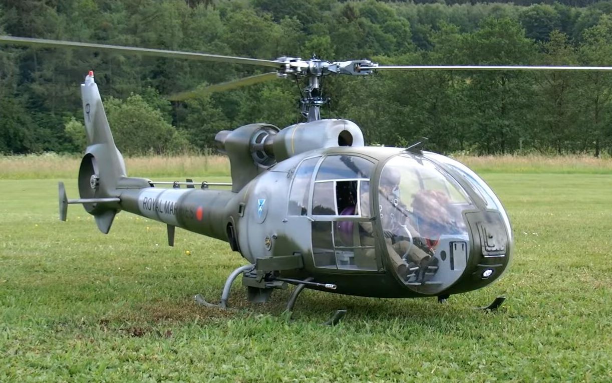 rc遥控sa341/342小羚羊直升机