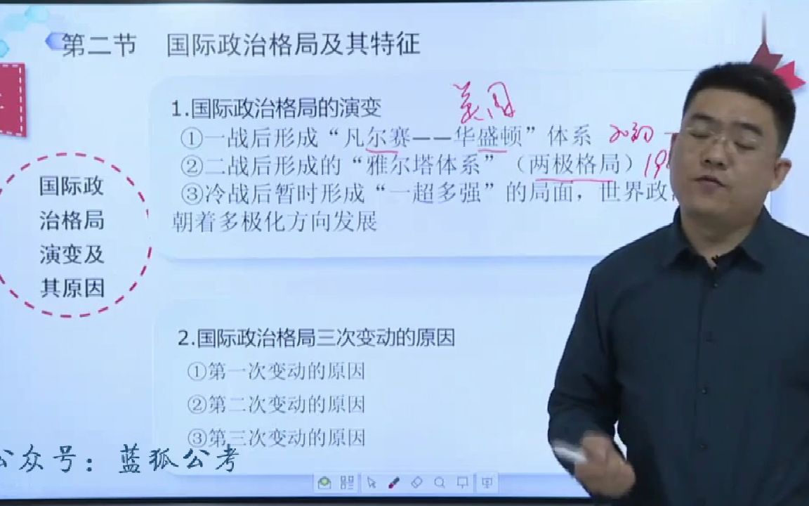 027.军队文职法学类(政治学)国际政治06第二章国际体系与国际格局02哔哩哔哩bilibili