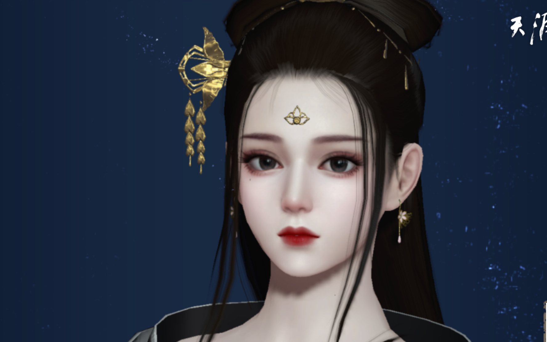 【天涯明月刀手游】原创捏脸-仿迪丽热巴 凤九 成熟一点的版本