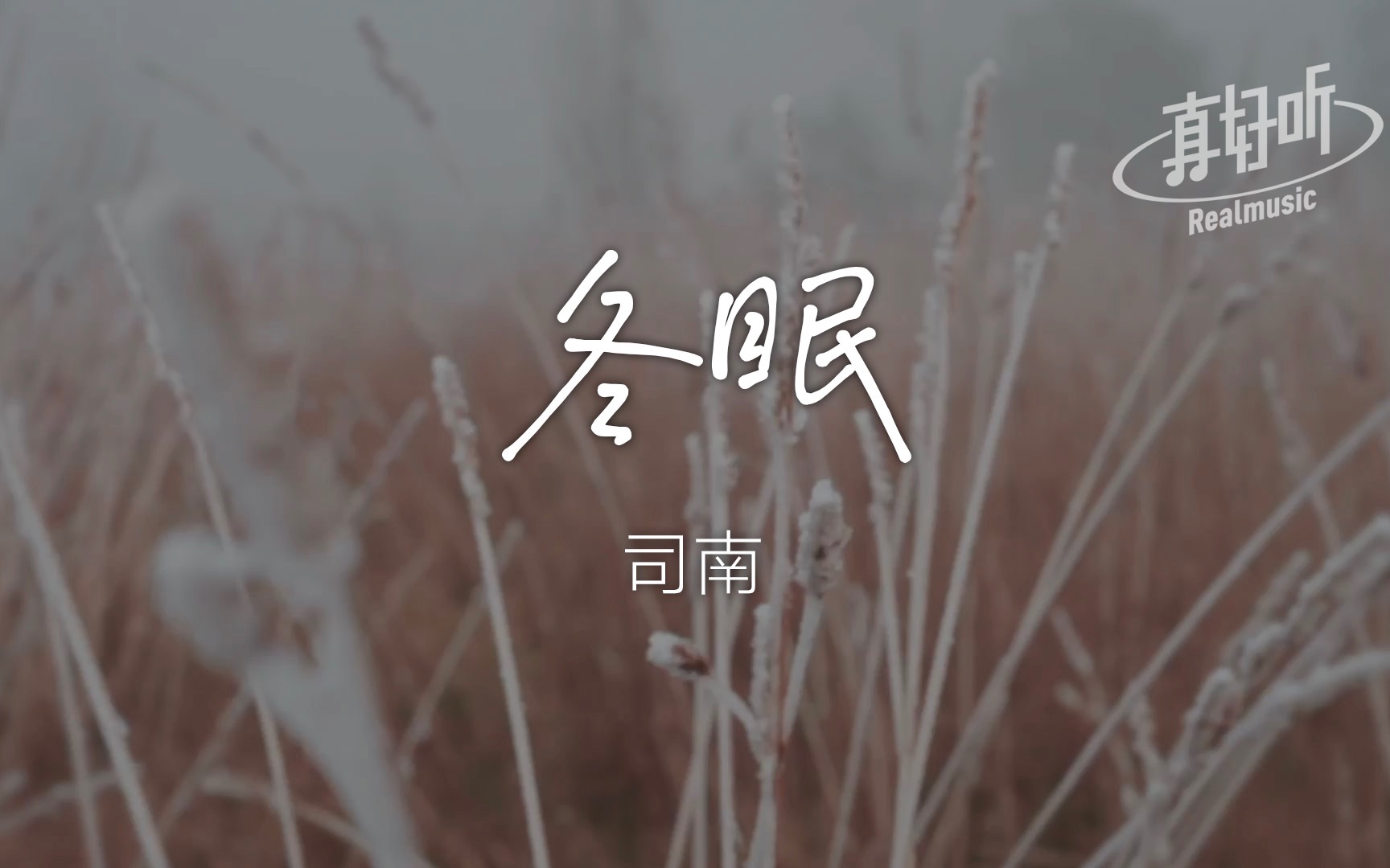 司南  冬眠|完整版 动态歌词LyricsVideo 无损音质哔哩哔哩bilibili