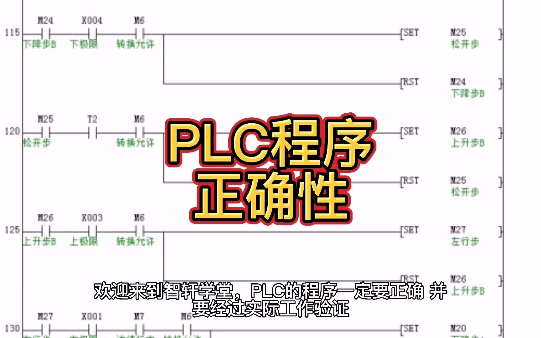 电工学PLC,如何保证系统正确性,分享点思路哔哩哔哩bilibili