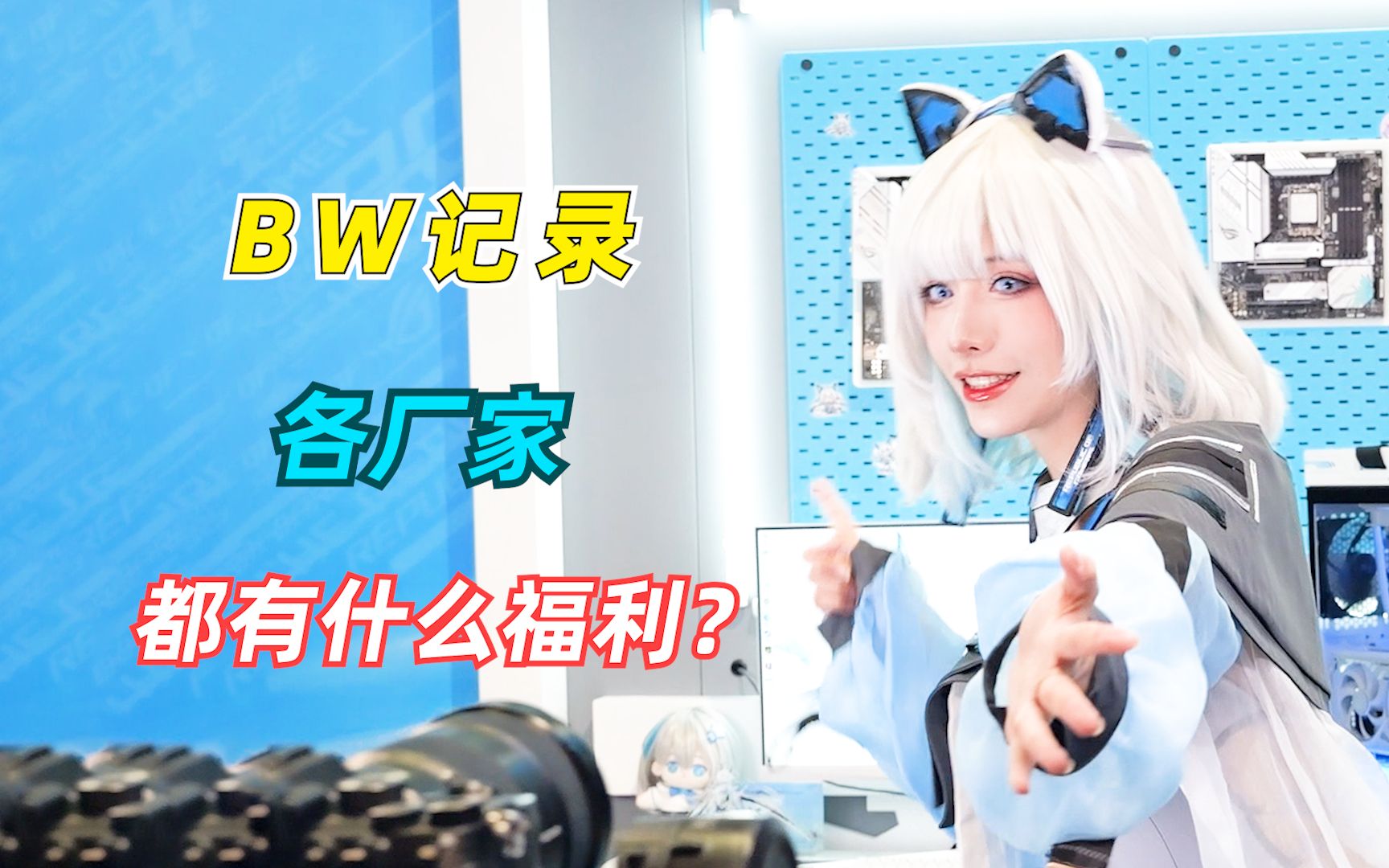 BW上的各厂家都有什么福利,谁家SHOW GIRL最漂亮?哔哩哔哩bilibili