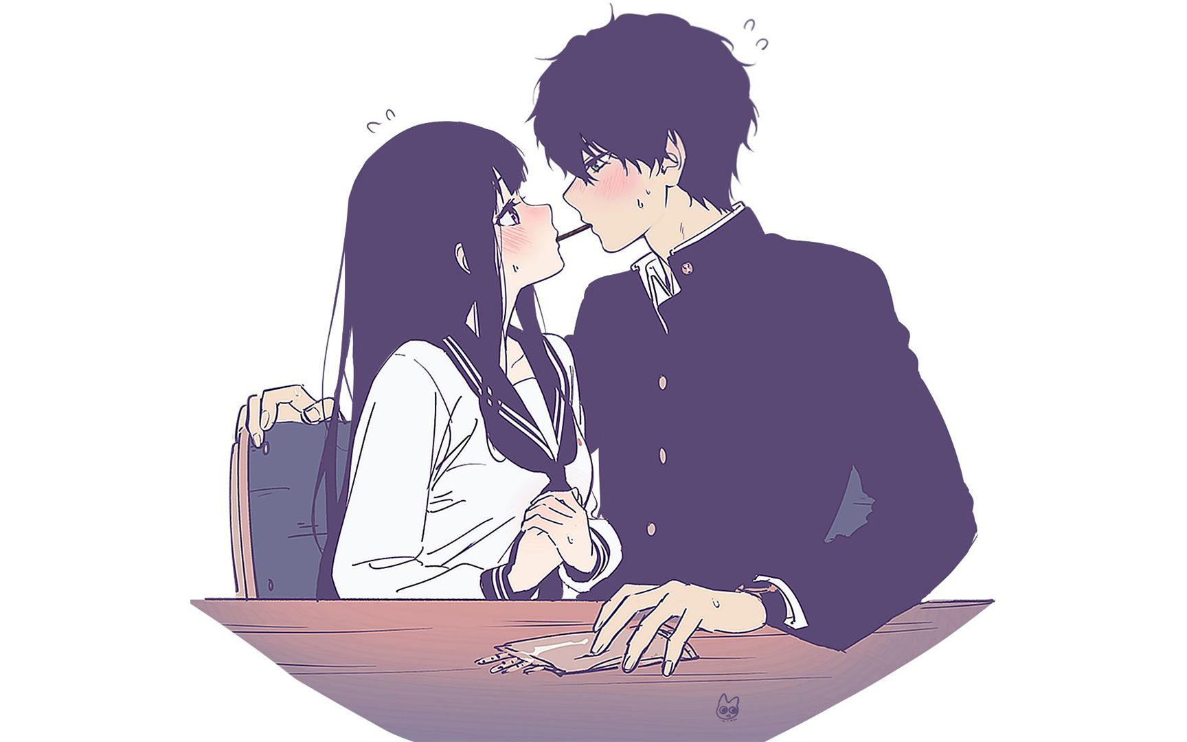 头号冰菓粉!是什么画师画得一手完美的情侣小品?【画师推荐】