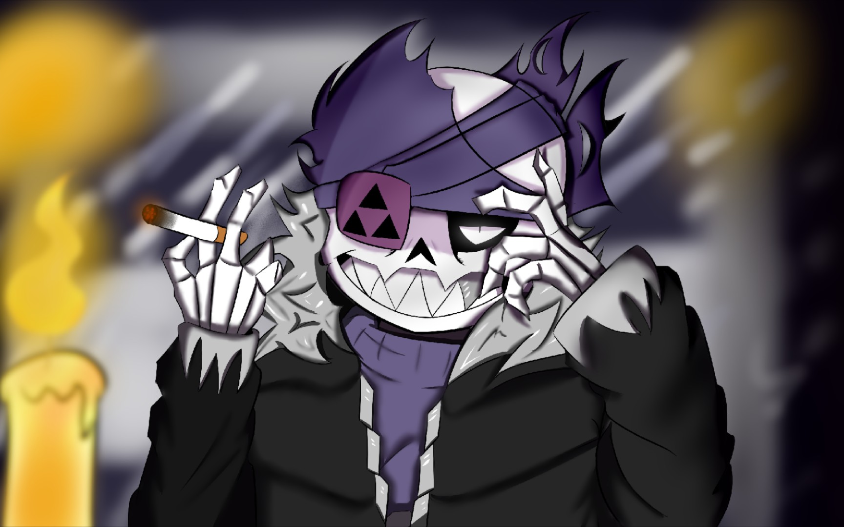 【绘画】swapswapfell 深渊某处正在下雨