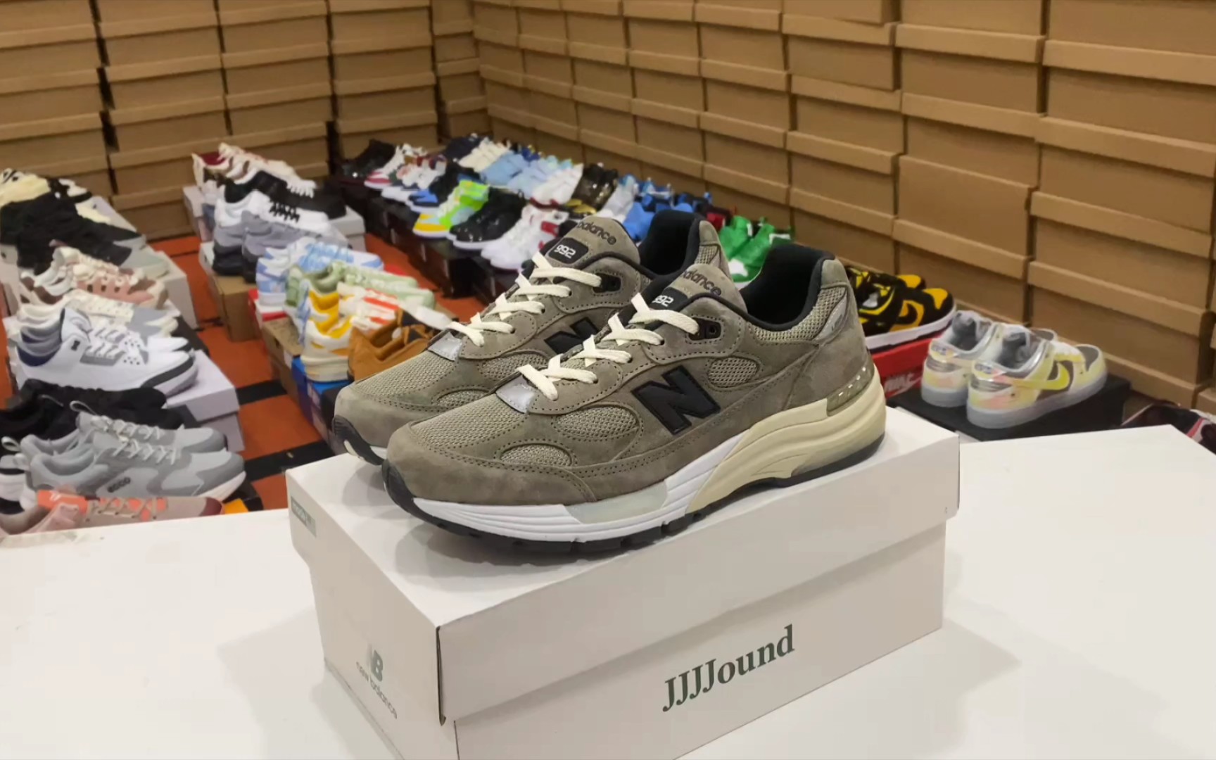 04新百倫new balance 992 復古風格簡約經典舒適百搭時尚休閒鞋緩震