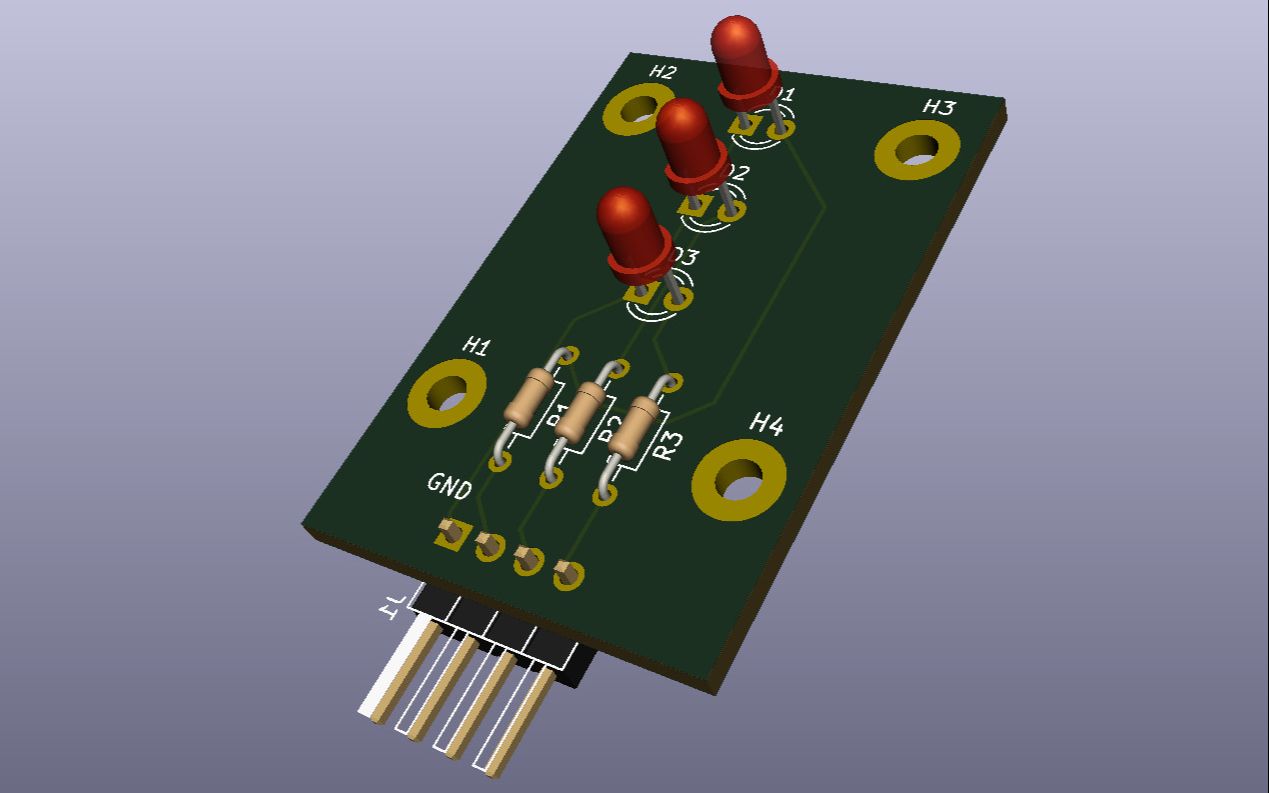 【kicad】画红绿灯电路板(上集)哔哩哔哩bilibili