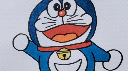 哆啦a梦简笔画